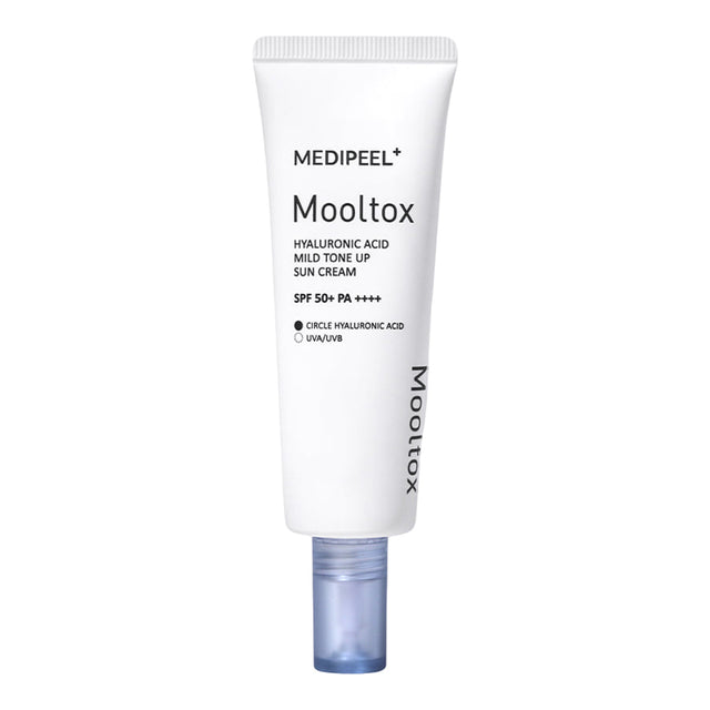 MEDI-PEEL Hyaluronic Acid Aqua Mooltox Mild Tone Up Sun Cream SPF 50+ 50 ml - Feel You