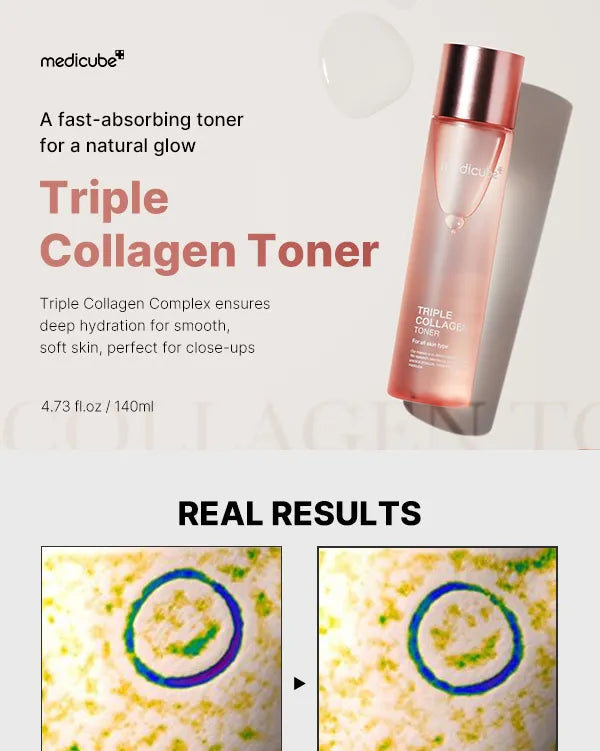 MEDICUBE Triple Collagen Toner 140 ml - Feel You