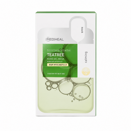 MEDIHEAL – Teatree Nude Gel Mask, 10 Sheets - Feel You