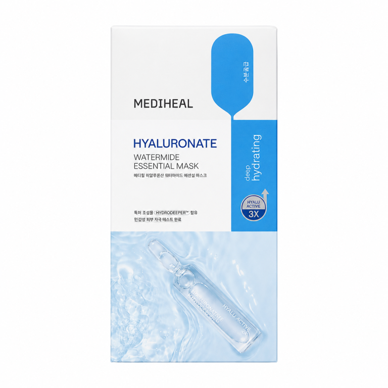 MEDIHEAL – Hyaluronate Watermide Essential Mask, 10 Sheets