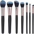 MIMO - Makeup Brush Set Black ( 7 ks ) - Sada štětců - 0ml - Feel You