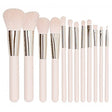MIMO - Makeup Brush Set Pink ( 12 pcs ) - Feel You