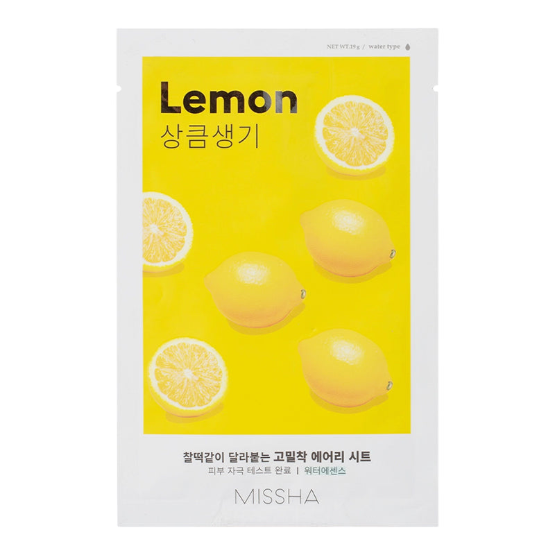MISSHA Airy Fit Sheet Mask Lemon 1 pc - Feel You