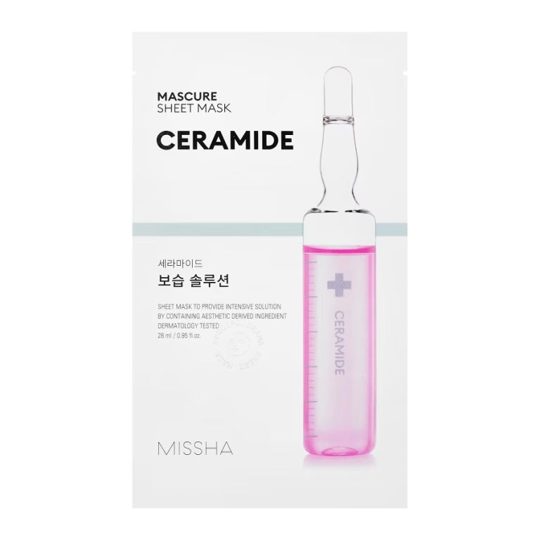 MISSHA – Mascure Solution Sheet Mask, Barrier Ceramide, 28ml - Feel You