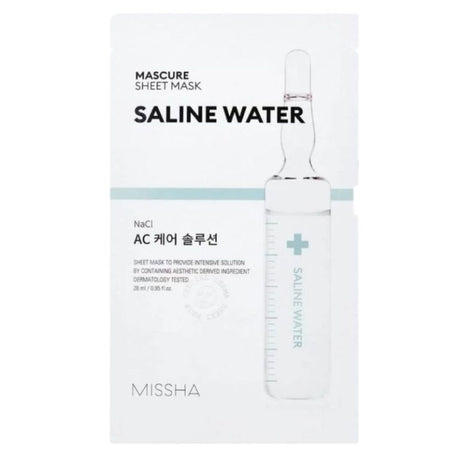 MISSHA – Mascure Solution Sheet Mask, Saline Water, 28ml - Feel You