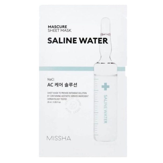 MISSHA – Mascure Solution Sheet Mask, Saline Water, 28ml - Feel You