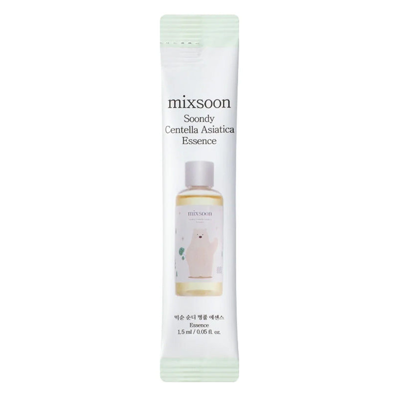 MIXSOON Set of soothing facial essence samples with Centella Asiatica Soondy Centella Asiatica Essence, 1.5 ml x 10 pcs. - Feel You