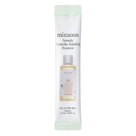 MIXSOON Set of soothing facial essence samples with Centella Asiatica Soondy Centella Asiatica Essence, 1.5 ml x 10 pcs. - Feel You
