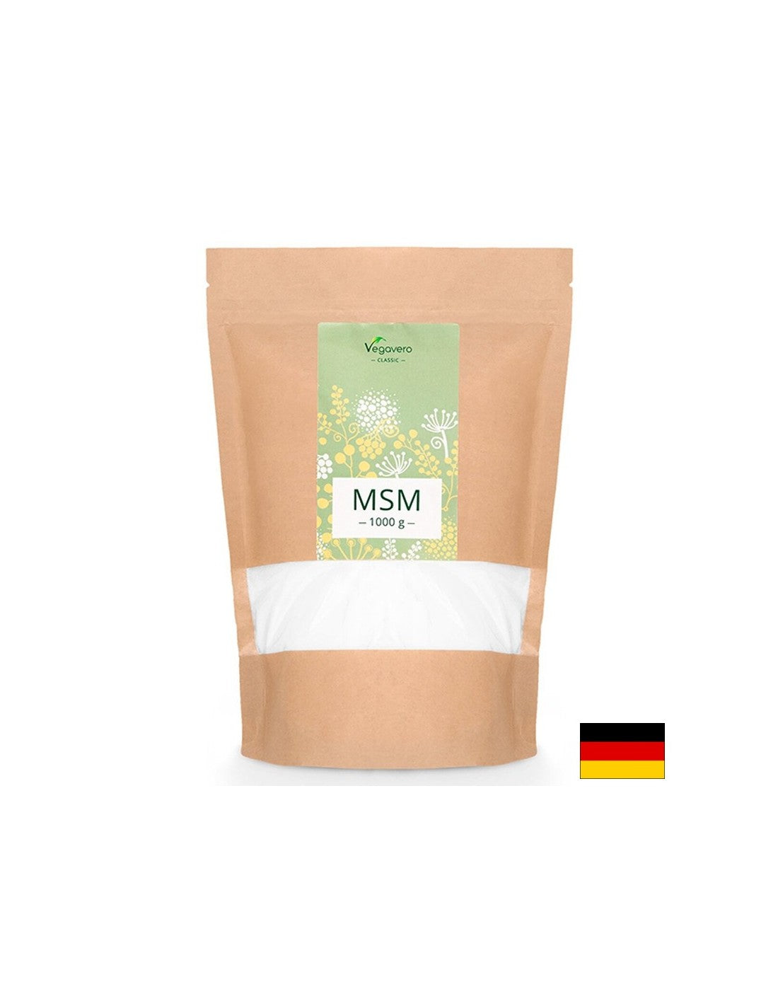 MSM - МСМ Метил сулфонил метан, 1 kg пудра Vegavero - Feel You