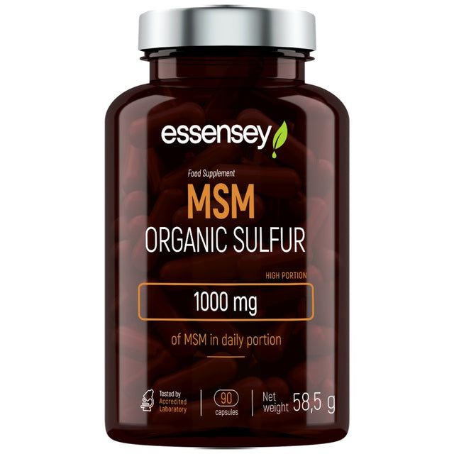 MSM Organic Sulfur 500 mg - 90 капсули - Feel You