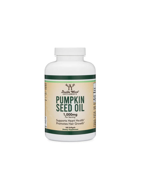 Maсло от тиквени семена - Pumpkin Seed Oil,180 софтгел капсули Double Wood - Feel You