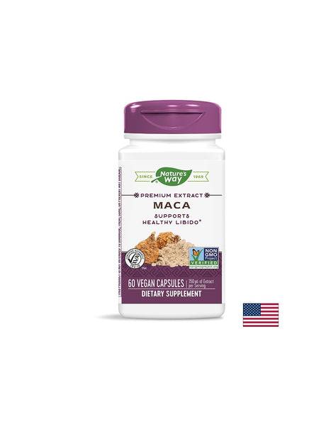 Maca - Мака 350 mg, 60 капсули Nature’s Way - Feel You