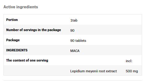 Maca / 90 Tabs - Feel You