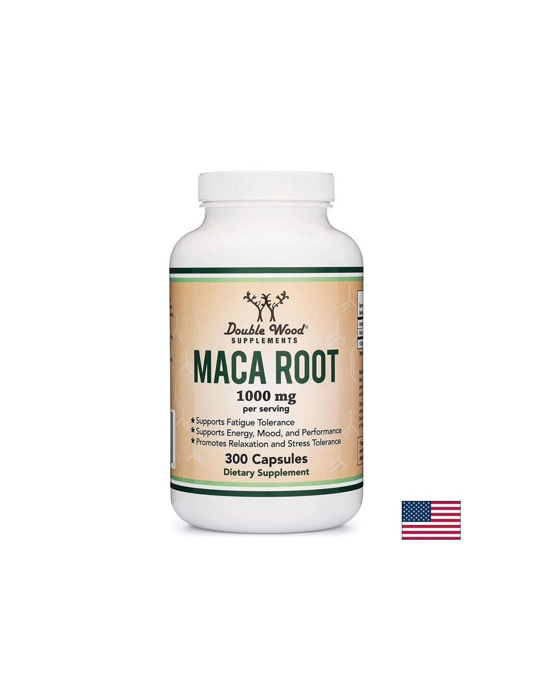 Maca Root - Корен от мака, 300 капсули Double Wood - Feel You