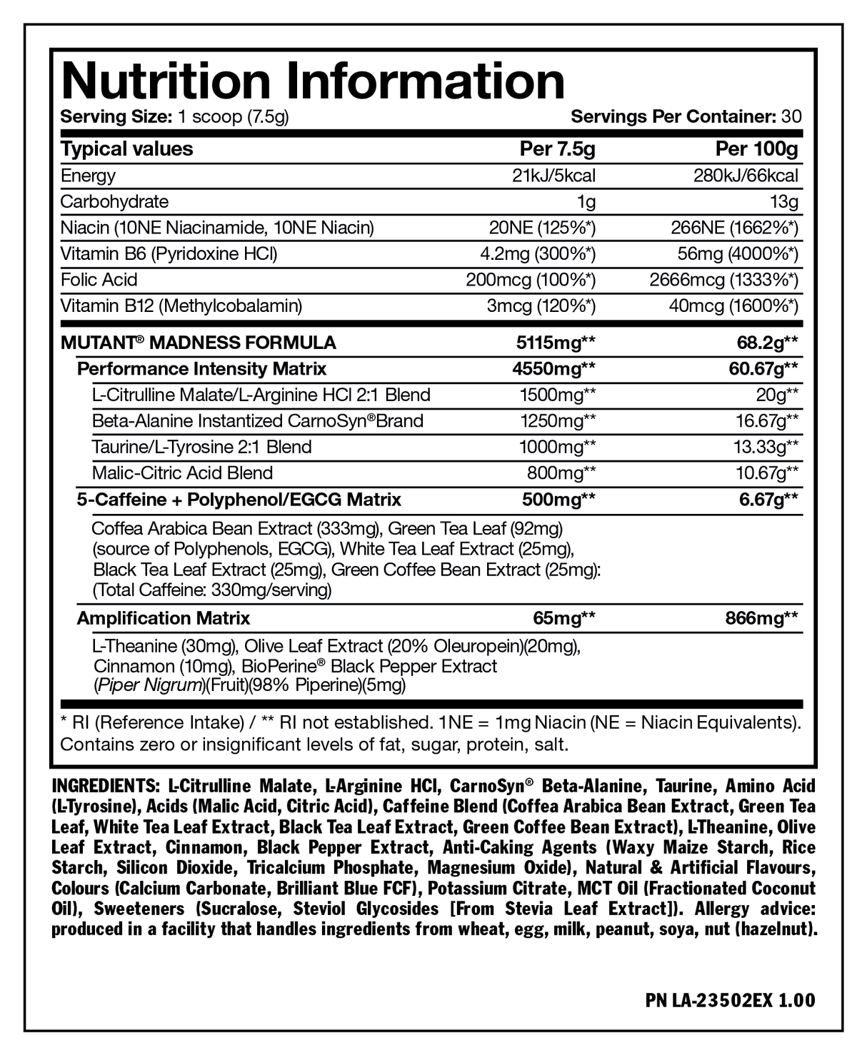 Madness - 0.225 kg - Feel You