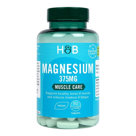 Магнезий (Magnesium) 375мг 90 таблетки, H&B - Feel You