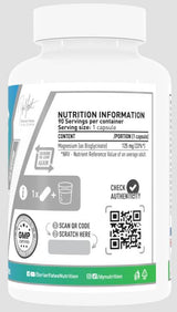 Magnesium Bisglycinate | 125 mg Glycinate - 90 капсули - Feel You