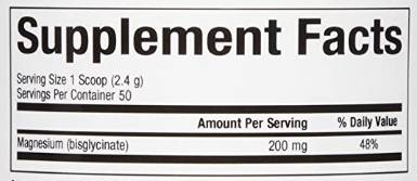 Magnesium Bisglycinate Powder - 120 грама - Feel You