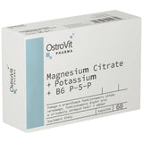 Magnesium Citrate + Potassium + B6 P-5-P Blisters - 60 капсули - Feel You