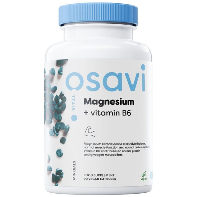 Magnesium Citrate + Vitamin B6 - 90 капсули - Feel You