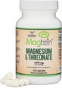 Magnesium L Threonate 2000mg (Magtein) - 120 Capsules - Feel You