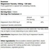 Magnesium Taurate 100 mg - 120 Таблетки - Feel You