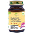 Magnesium, Vitamin E, Q10, L-Glutathione & Lycopene - 90 Таблетки - Feel You