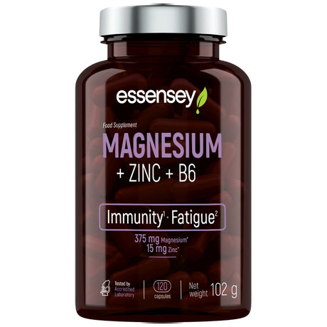 Magnesium + Zinc + B6 - 120 капсули - Feel You