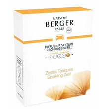 Maison Berger Paris - Car Diffuser Recharge/Refill ( Sparkling Zest ) - Feel You