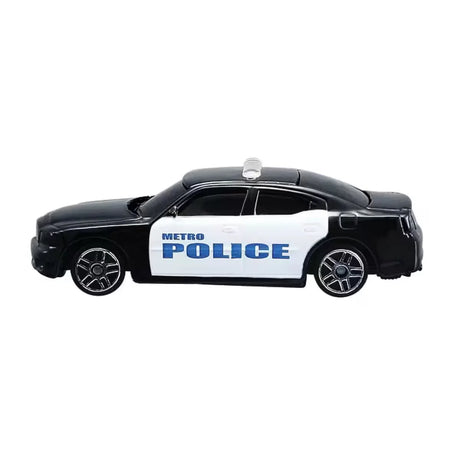 Maisto, Fresh Metal, 2006 Dodge Charger Police Car, Toy Car, 11424, Black, 1:64, 3+ - Feel You