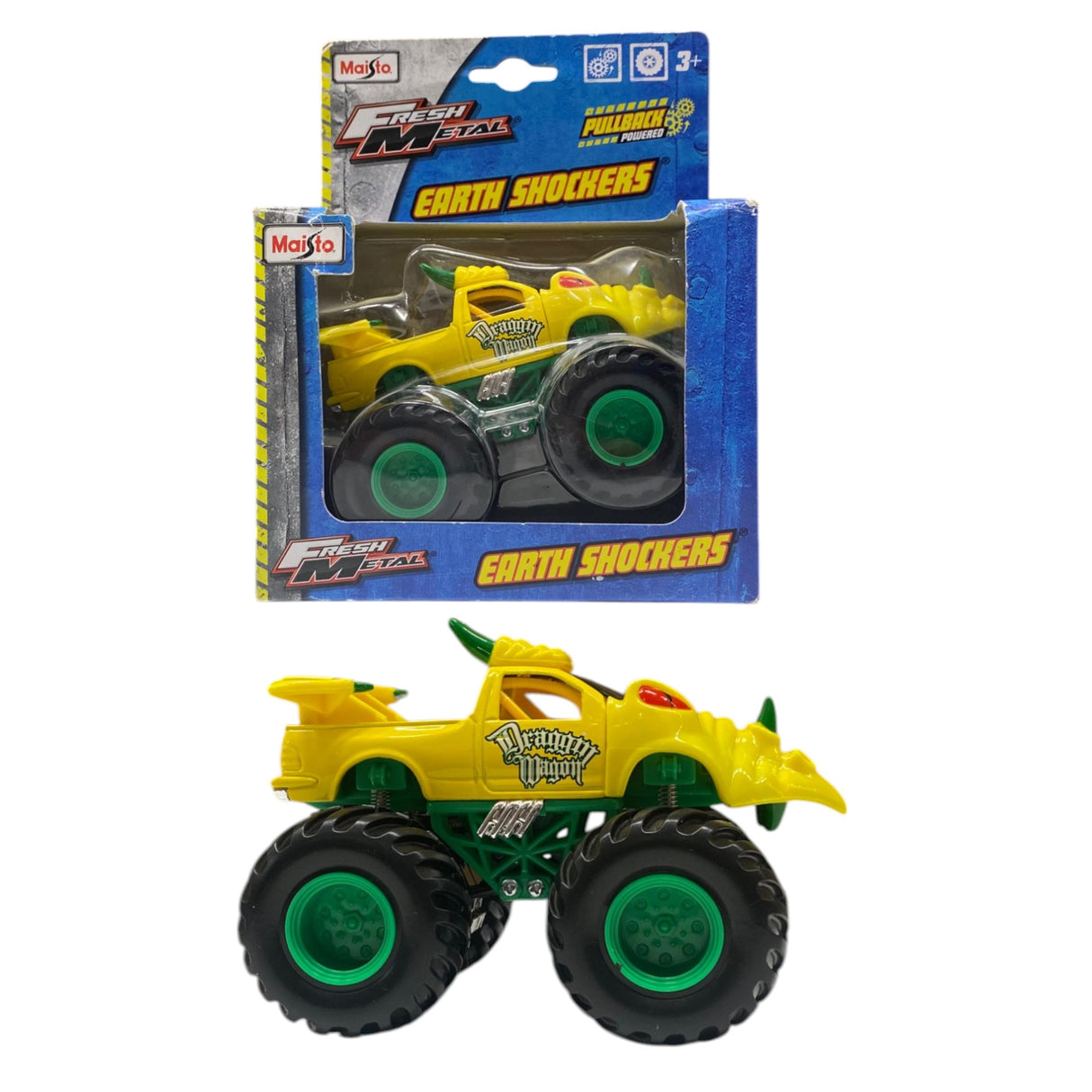 Maisto, Fresh Metal, Earth Shockers, Toy Car, 8+ years - Feel You
