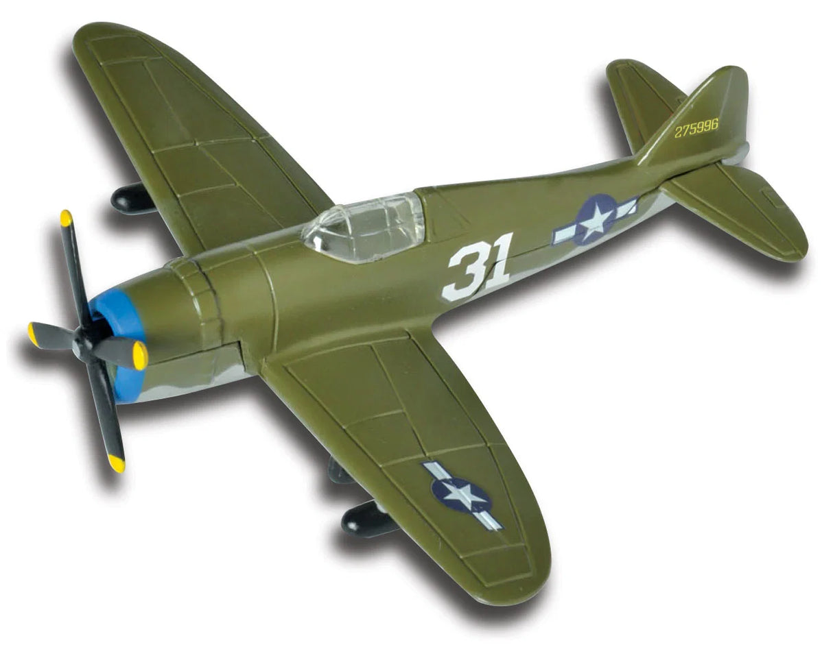 Maisto, Fresh Metal Tailwinds, Military Airplane P-47D Thunderbolt, Airplane, Army Green, 1/48, For Boys, 3+ - Feel You