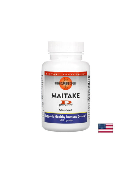 Maitake D-fraction® Standard / Майтаке D-фракция стандарт, 120 капсули Natural Factors - Feel You