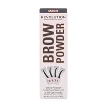 Makeup Revolution - Brow Powder Stamp & Stencil 0,65 g - Feel You