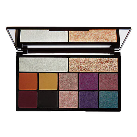 Makeup Revolution, Carmi, Eyeshadow Palette, Kiss Of Fire, 12 Shades, 27 g - Feel You