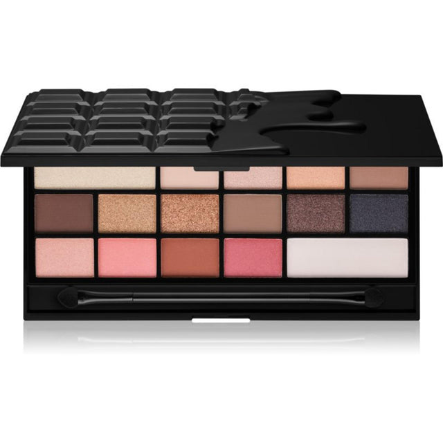 Makeup Revolution, Chocolate Vice, Vegan, Eyeshadow Palette, 14 pcs, 22 g - Feel You