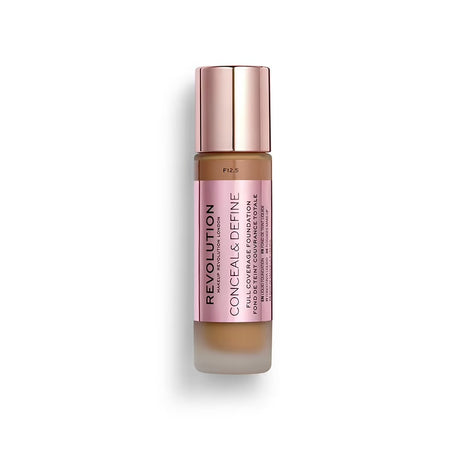 Makeup Revolution, Conceal & Define, Oil Free, Cream Foundation, F 12.5, 23 ml - Feel You