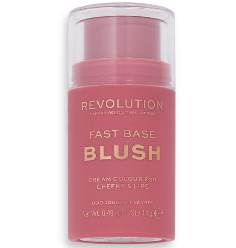 Makeup Revolution, Fast Base, Blush Stick, Bare, 14 g - Feel You
