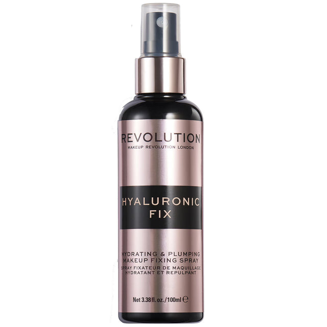 Makeup Revolution - Hyaluronic Fix - Moisturizing fixative spray for makeup - 100ml - Feel You