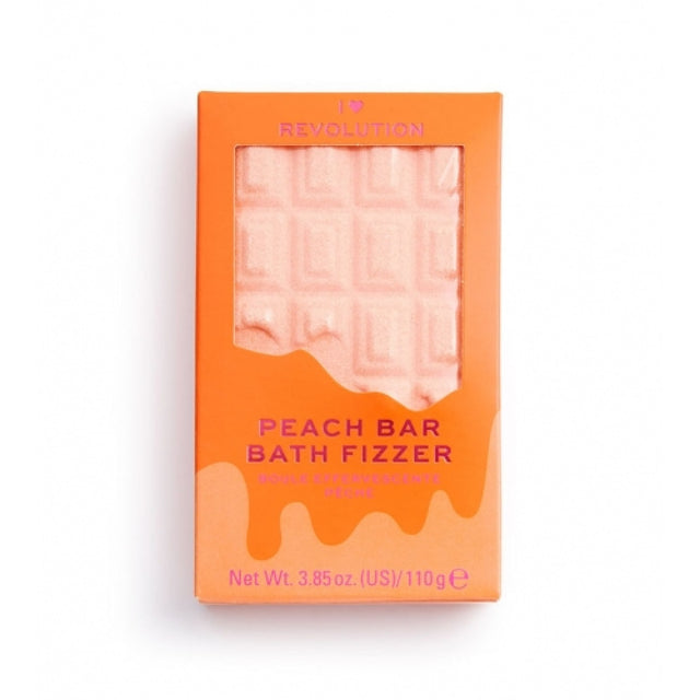 Makeup Revolution, I Heart, Hydrating, Peach, Bath Bomb, 110 g - Feel You