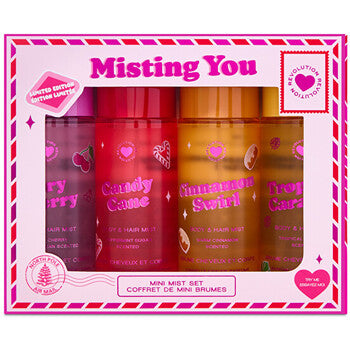 Makeup Revolution - I ♥ Revolution Misting You Mini Body Mist Set - gift set - Feel You