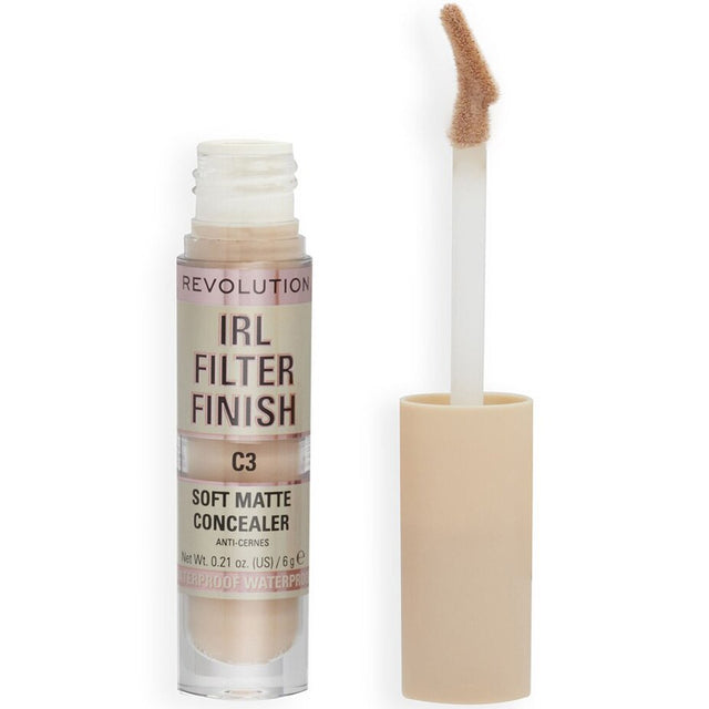 Makeup Revolution, IRL Filter Finish, Cover Dark Spots, Concealer Stick, C3, 6 g - Feel You