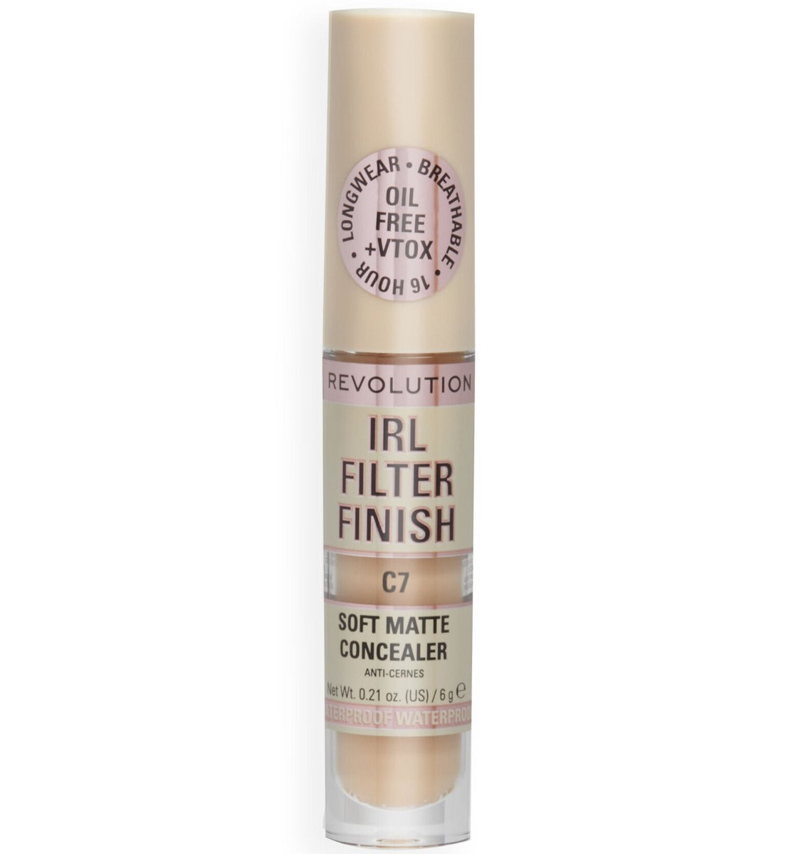 Makeup Revolution, IRL Filter Finish, Cover Dark Spots, Concealer Stick, C5, 6 g - Feel You