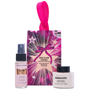 Makeup Revolution - Mini Glow Hero`s Make-up Setting Duo - Feel You