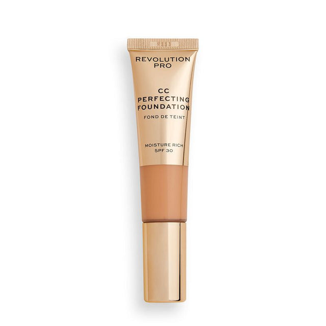 Makeup Revolution - PRO CC Perfecting Foundation SPF 30 - Multifunctional make-up for dry to combination skin 26 ml - Feel You