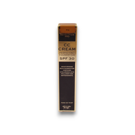 Makeup Revolution, Pro CC Perfecting, CC Cream, F10, SPF 30, 26 ml - Feel You