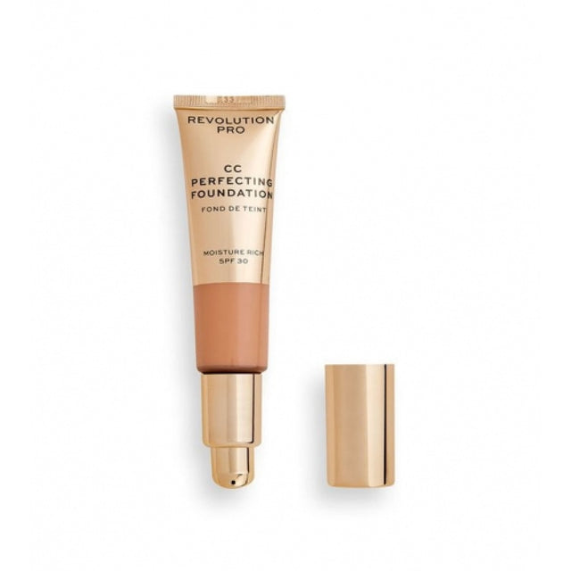 Makeup Revolution, Pro CC Perfecting, Cream Foundation, F9, SPF 30, 26 ml - Feel You
