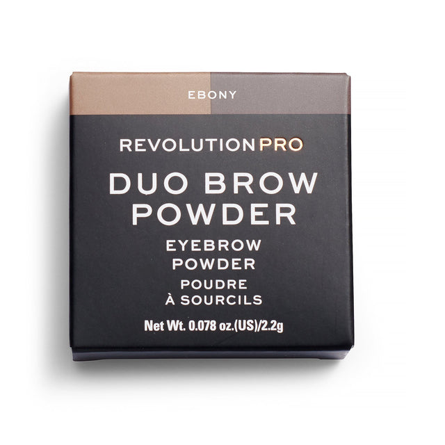Makeup Revolution, REVOLUTION PRO, Vegan, Eyebrow Powder, Ebony, 2.2 g - Feel You