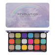 Makeup Revolution, Rainbow, Eyeshadow Palette, 18, 19.8 g - Feel You