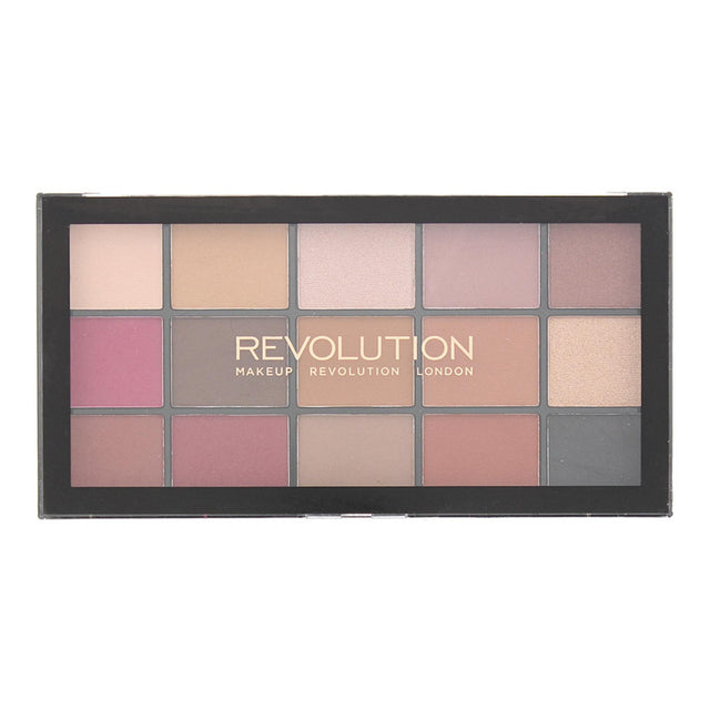 Makeup Revolution, Reloaded Palette, Vegan, Eyeshadow Palette, 16.5, Iconic Vitality, 15 pcs, 16.5 g - Feel You
